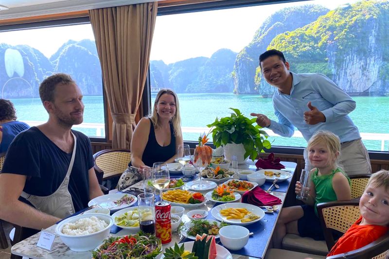 Serenity Luxury Day Cruise - Embark on a Journey to Lan Ha Bay from Hanoi